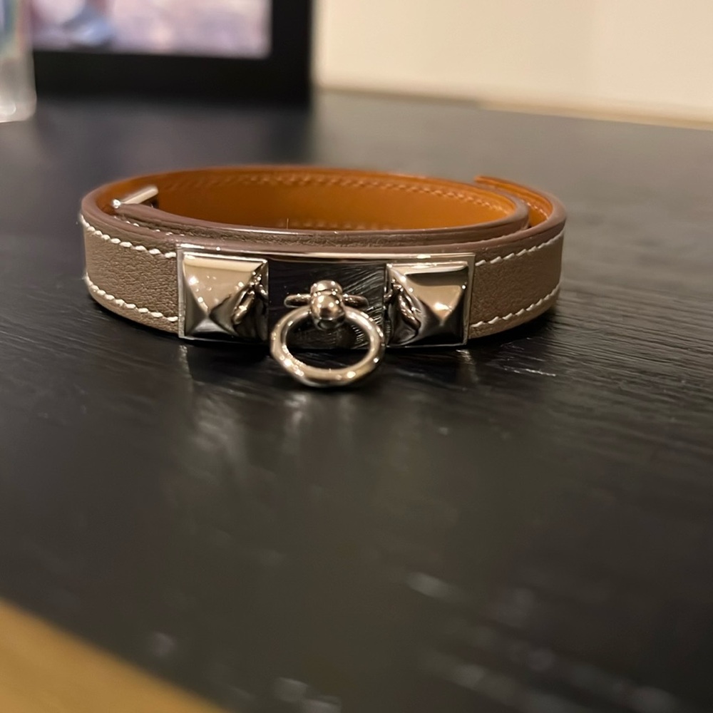 Hermes Rivale Double Tour Wrap Bracelet